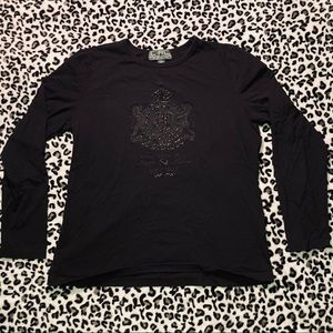LRL Ralph Lauren Long Sleeve Black Shirt